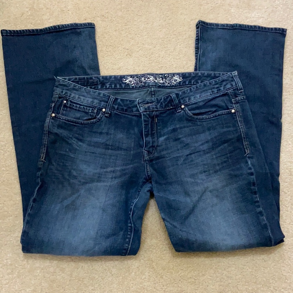 (14R) Express rerock bootcut jeans